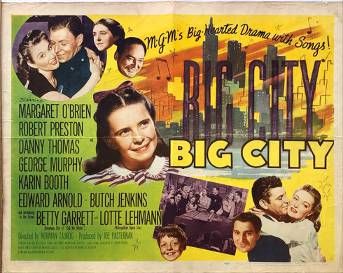 big city 1948 display sheet